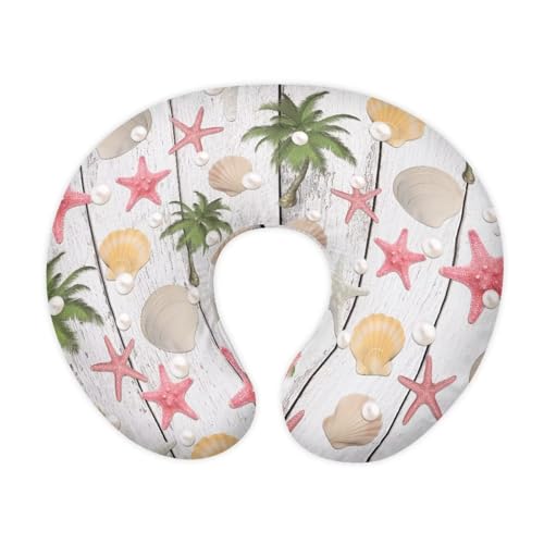Kathyboom Starfish Nursing Pillow Cover for Newborn Infant, Ultra Soft and Breathable Breastfeeding Bottle Feeding Pillow Covers Stretchy Covers Fit for Most Nursing Pillows
