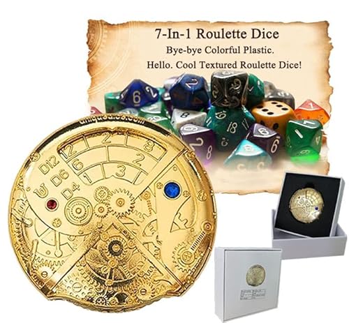 Mechanical Roulette dice Spinner Dices