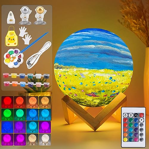 Paint Your Own Moon Lamp Kit