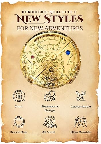 Mechanical Roulette dice Spinner Dices