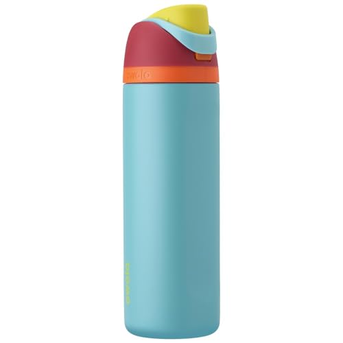 Owala FreeSip Insulated Stainless Steel Water Bottle with Straw, BPA-Free Sports Water Bottle, Great for Travel