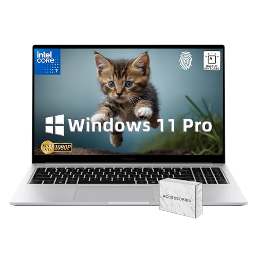 Samsung Galaxy Book4 Business Laptop - w/Accessories, Intel 10-Core 7