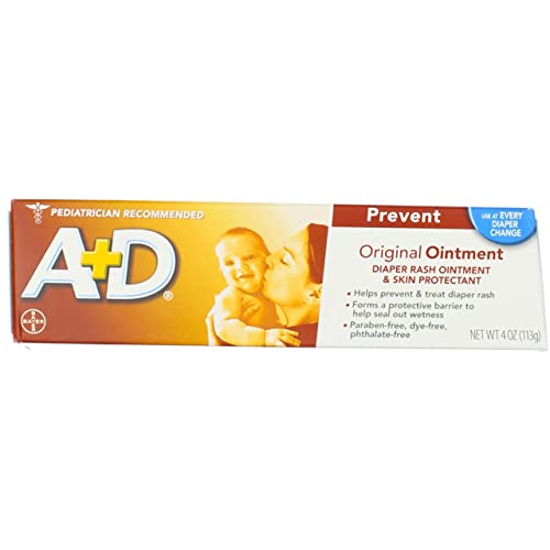 A&D Diaper Rash Ointment Skin Protectant Original