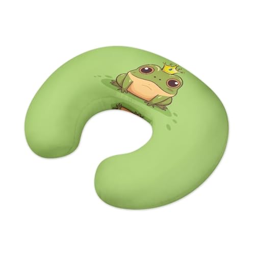 Goronwyfloyd Frog Breastfeeding Pillow Cover Slipcover for Breastfeeding Pillows, Soft and Stretchy Safely Breastfeeding Pillow Cover Easy to Use and Dustptoof