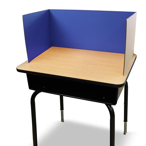 Flipside Products 12 Pack Blue Study Carrel