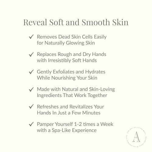 Archipelago Botanicals Morning Mint Body Scrub, Exfoliating Body Scrub for Rejuvenated, Smooth and Glowing Skin, Made with Natural Ingredients, Blended with Wild Mint (9.4 oz)