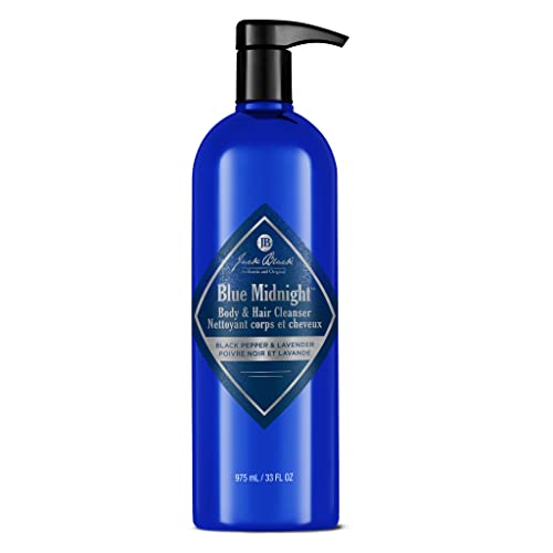 Jack Black Blue Midnight Body & Hair Cleanser