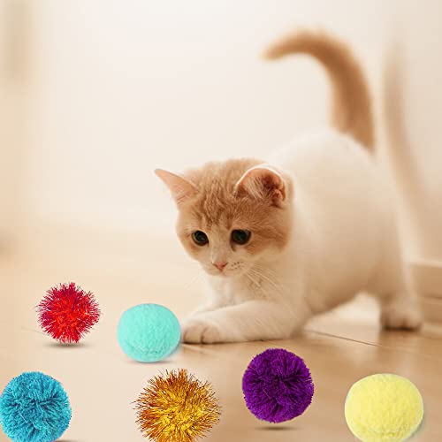 10PCS Cat Toy Balls