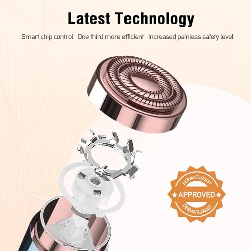 SEIHAI Hair Removal Device, Facial Hair Removal for Women, Rechargeable Hair Remover for Women, Facial Hair Remover for Face, Upper Lip, Chin, with a Branded Storage Bag