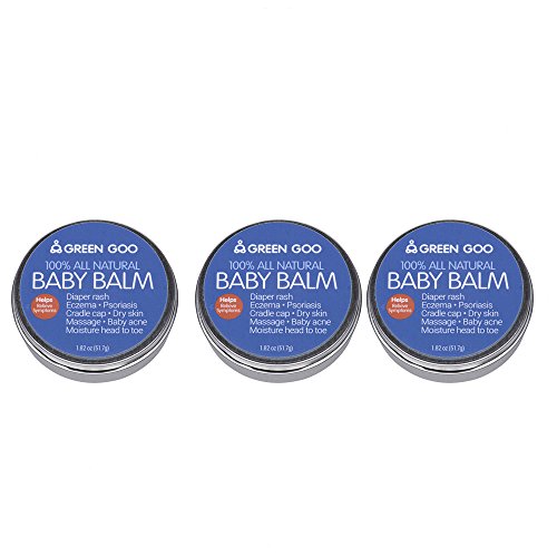 Green Goo Baby Balm Large Tin 3 Piece