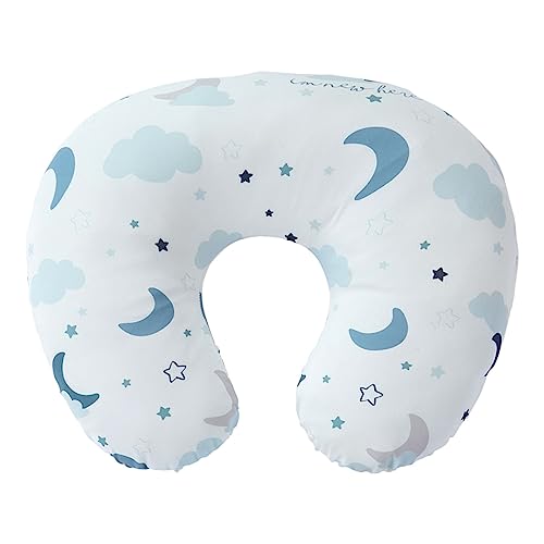 Yuly Baby Nursing Pillow Cover Maternity Breastfeeding Pillow Cover Print U-shape Nursing Pillow Breathable Slipcover Nursing Pillow Cover for Baby Boy Neutral