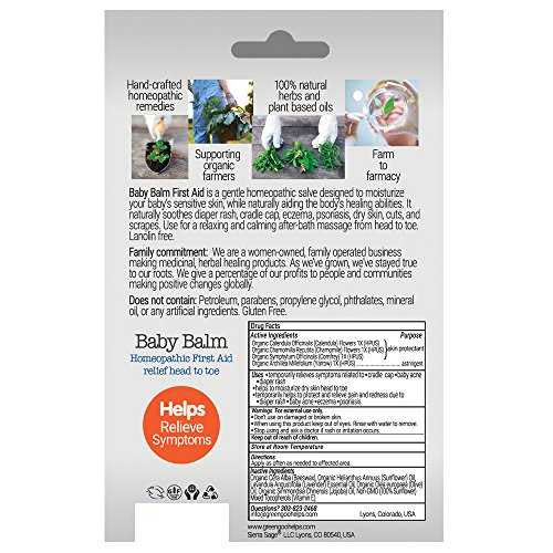 Green Goo Baby Balm Large Tin 3 Piece