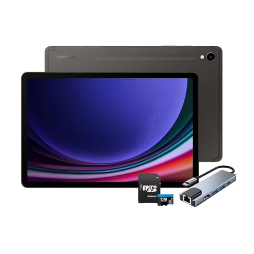 Samsung Galaxy Tab S9 11” 128GB WiFi 7 Android AI Tablet,Snapdragon 8 Gen 2 Processor