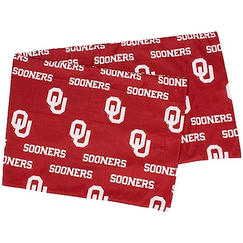 College Covers Everything Comfy Oklahoma Sooners Pillowcase, Body Pillow