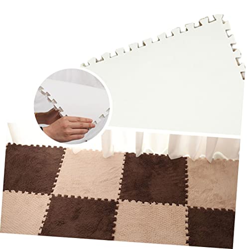 VICASKY Infant Crawling Mat Kids Play Rug Puzzle Playmat Non-Skid Eva Tiles Ideal for Garage Gym or Playroom