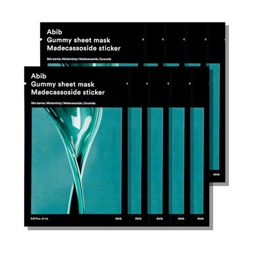 Abib Gummy Sheet Mask 10 Sheets Madecassoside (Strengthening)