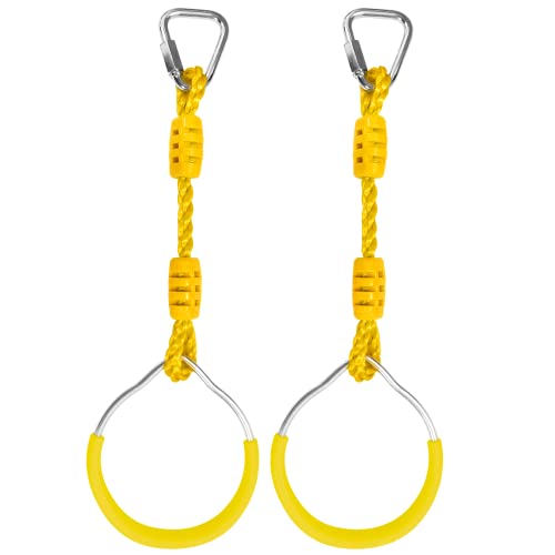 Swing Ninja Ring Indoor Outdoor Backyard PlaySet Kids Fitness Gymnastic Training Equipment