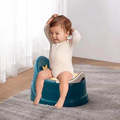 Baby Potty Training Toilet, Toddler Potty Training Toilet, Portable Potty Training Seat with Splashes Guard, Cute Potty Chair with Non-Slip Rubber Mat for Kids