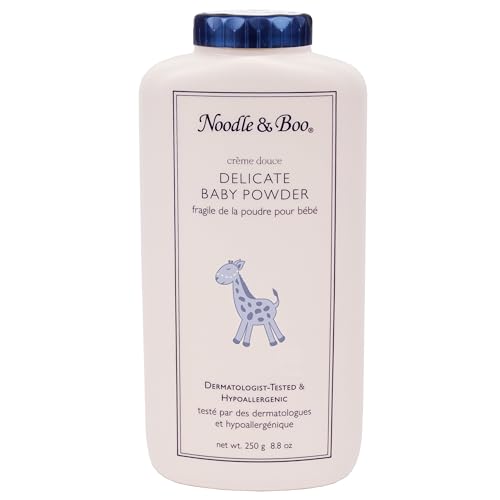 Noodle & Boo Delicate Baby Powder, Natural, Talc Free
