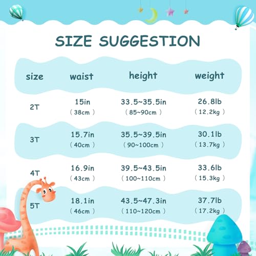 ALAZA Cute Cow Print Animal Navy Blue Cotton Potty Training Underwear Pants for Toddler Girls Boys