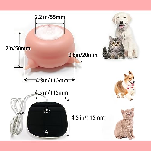 MANON ROSA Kitten Bottle Feeding Kit Multi-Puppy Feeding Solution - Newborn Pups and Kittens Milk Bowl