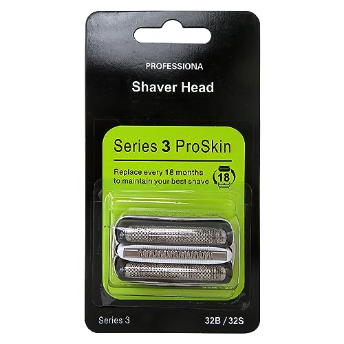 2023 Upgraded Series 3 /32S/21S Shaver Foil & Cutter Cassette w/Sealed Packaging For Br-aun Series 3 ProSkin Models 3000s