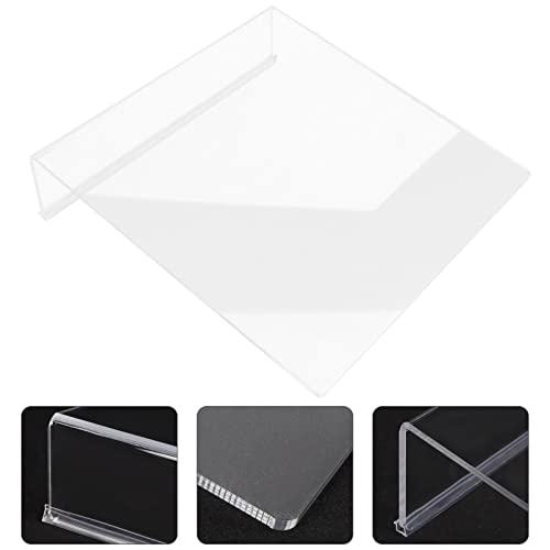 STOBOK Writing Slant Board Acrylic Slant Board for Writing and Reading Portable Workstation Computer Keyboard Stand for Ergonomic Typing Writing Board Rack