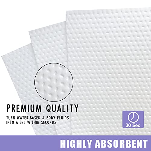 CUXFLS Disposable Potty Absorbent Pads for Kids Travel,Toilet Refill Pouch for Toddler Toilets Portable Fast-Acting Absorbent Fit All Baby Travel Potty Bags