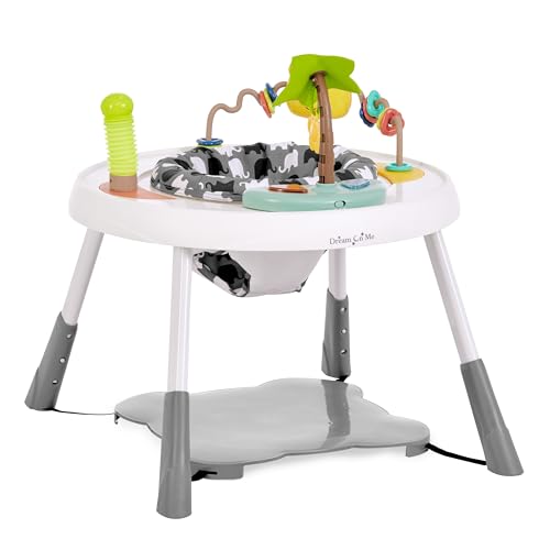 Dream On Me Curio Sit N Seek Baby Activity Center in Grey