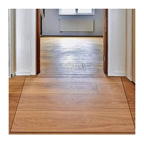 Chair Mats Office Chair Mat, Tempered Glass Floor Mat for Office Chair 2mm Thick Clear Computer Floor Mat Customized Size (Color : 2mm