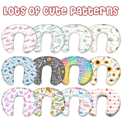 Personalized Nursing Pillow Cover for Baby Boy Girl Custom Removable Cover for Breatfeeding Pillows Ultra Soft Comfortable Cover 23