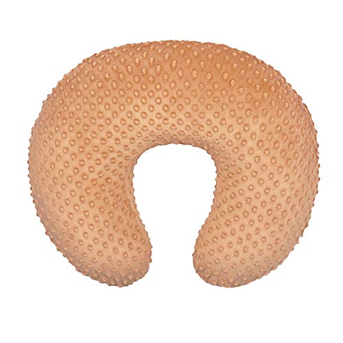 OWLOWLA Nursing Pillow Cover, Breastfeeding Pillow Slipcover Fits Nursing Pillow for Baby Boy Girl(Caramel)