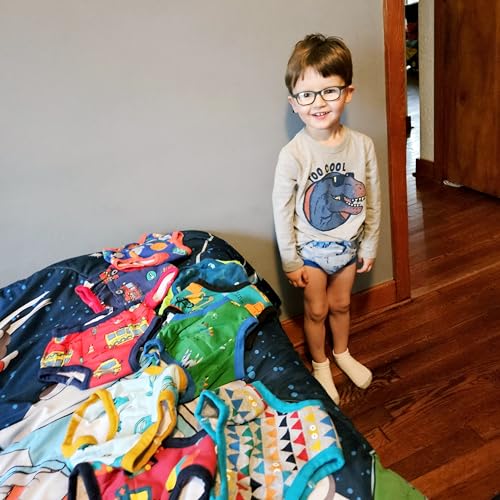 BIG ELEPHANT 10 Packs Baby Girls' and Boys' Potty Training Pants