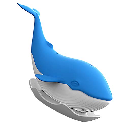 Tea Infuser Whale Shaped Silicone Loose Tea Strainer Tea Steeper Ball Tea Filters Steeper For Home Office Tea Lovers Travel Blue