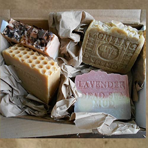 Natural Handcrafted Soap Company Gift Skin Care Set - Four Bar All Natural Artisan Set
