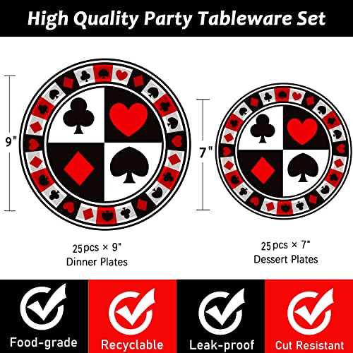 50Pcs Poker Party Supplies