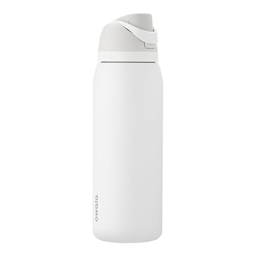 Owala FreeSip Insulated Stainless Steel Water Bottle with Straw, BPA-Free Sports Water Bottle, Great for Travel