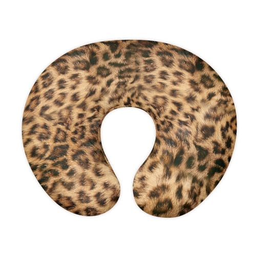 Panskyllis Leopard Nursing Pillow Detachable Newborn Original Breastfeeding Slipcover Case and Positioner Lightweight Head Support Protector Cushion Essential Easy to Use