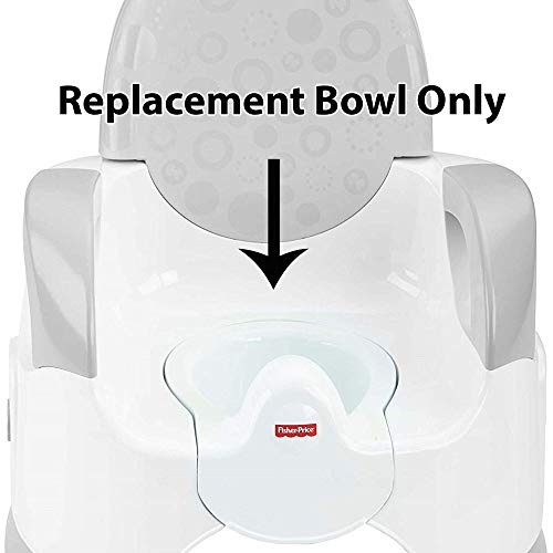 Replacement Part for Potty - Fisher-Price Custom Comfort Potty Seat CBV06 - Replacement 1 White Pot