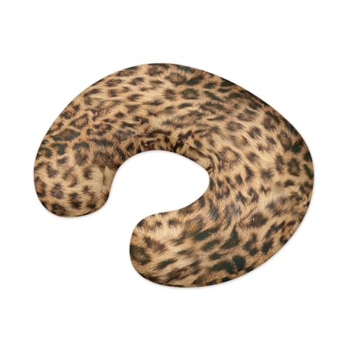Panskyllis Leopard Nursing Pillow Detachable Newborn Original Breastfeeding Slipcover Case and Positioner Lightweight Head Support Protector Cushion Essential Easy to Use