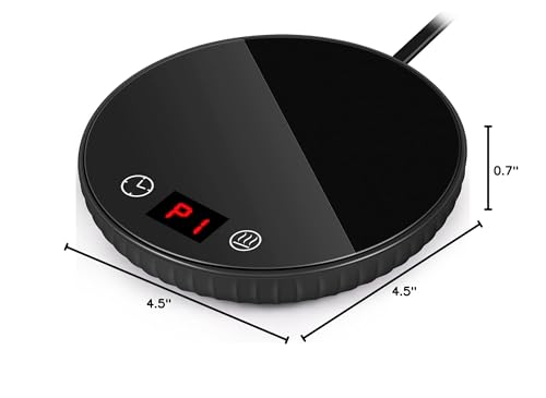 HAYI Coffee Mug Warmer Coffee Warmer 2 Temp Settings Candle Warmer w/Auto Shut Off&1