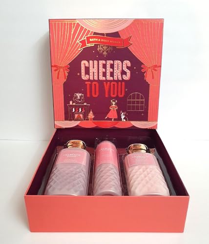 Bath & Body Works - Champagne Toast - Daily Trio - Shower Gel