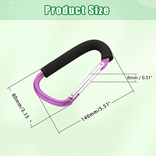 Yinpecly 2 Pack Stroller Hooks by Baby