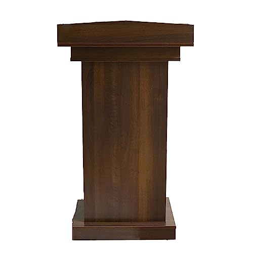 TISTIK Solid Wood Lectern Portable Podium Stand Home Commercial Restaurant Pulpit Podium Large Lectern Table 108 * 60 * 48CM for Churches Classroom Office