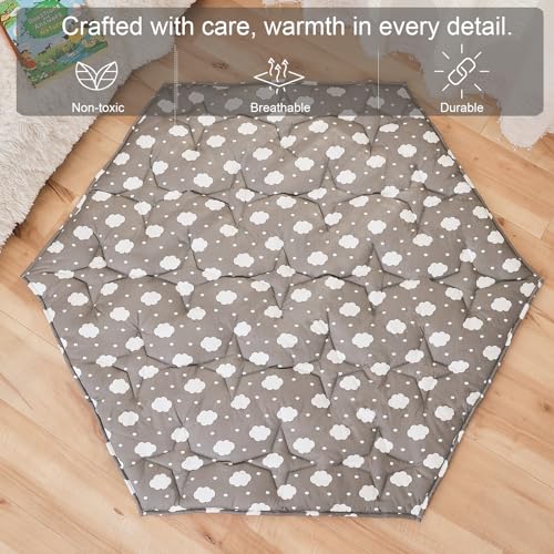NapCure Hexagon Baby Play Mat for Floor