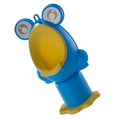 Healvian Boys and Girls Standing Urinal for Boys Cartoon Design Hanging Potty Trainer Sturdy Lightweight for Boy Girl Toilet Training Prevents Splashing Frog Urinal