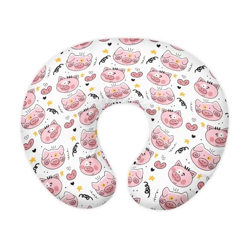 Mintulipy Cute Pigs Nursing Pillow Cover for Baby Boys & Girl Nursing Pillow Slipcovers for Breastfeeding Moms Fits The Original Support Pillow for Breastfeeding and Bottle Feeding