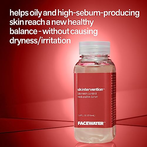 Facewater Skintervention Blemish Control Restorative Toner