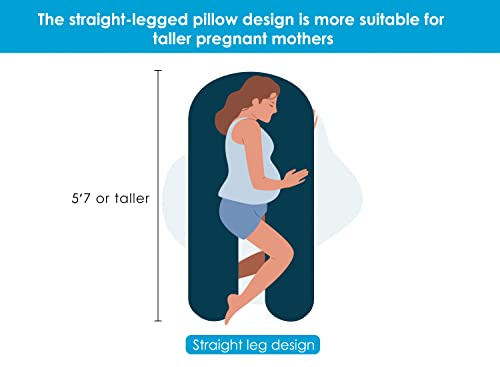 QUEEN ROSE Pregnancy Pillows for Sleeping, U Shaped Body Pillow for Pregnancy