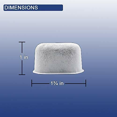 12-Pack of Br-aun Compatible Replacement Charcoal Water Filters for Coffee Makers - for Br-aun Capsule Coffee Machine